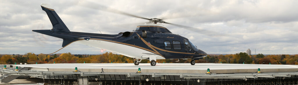 Helipad at the Markham Stouffville Hospital