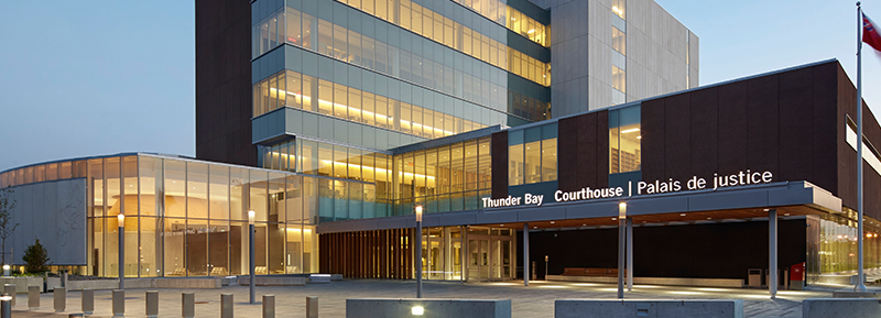 Thunder Bay Courthouse Exterior