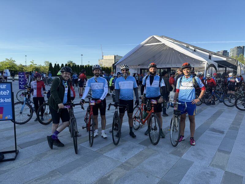 Bike for Brain Health, a fundraising cycling event supporting Baycrest Foundation