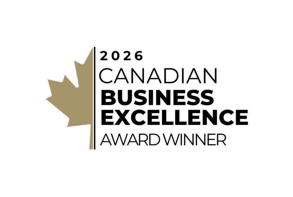 Canadian Business Excellence Award Winner 2026