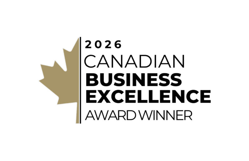 Canadian Business Excellence Award Winner 2026